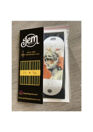 fingerskate deck jem x imagine sculptures nature 34mm