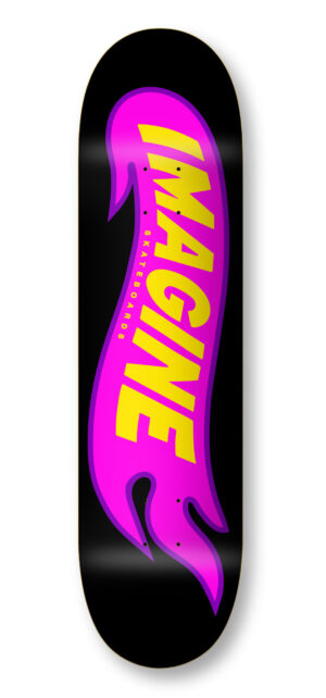 imagine deck hot flames black