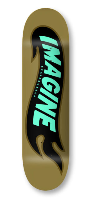 imagine deck hot flames gold