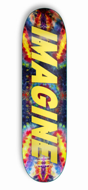 imagine deck Tie Dye yellow