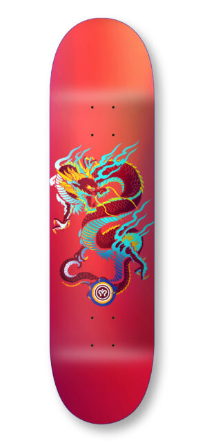 imagine deck dragon red